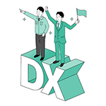 DX推進のイメージイラスト