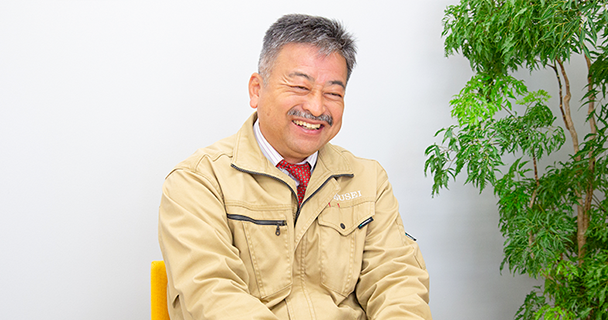 代表の参謀的存在となるような、1級建築施工管理技士を採用。スタッフと役割分担を行って採用成功を実現
