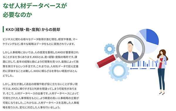 これからはじめる人材データベース管理入門 内容